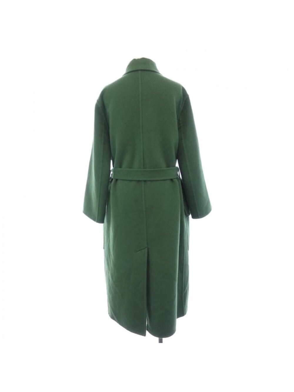 Hermes Coat Cashmere Green - Picture 2 of 7